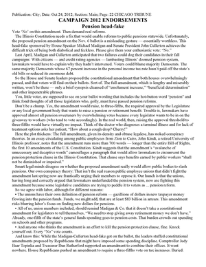 Chicago Tribune Editorial